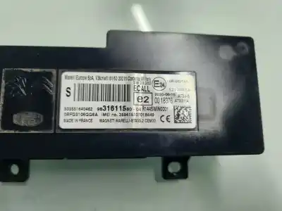 Second-hand car spare part electronic module for citroen berlingo shine m oem iam references 9831611580  