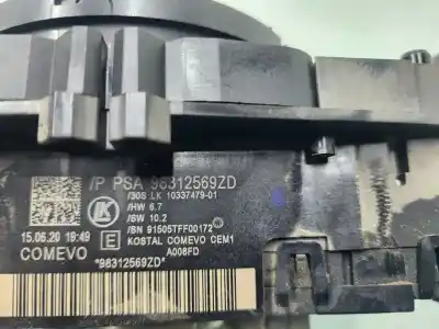 Second-hand car spare part multifunction switch for citroen berlingo shine m oem iam references 98312569zd  