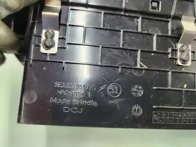 Автозапчастина б/у аератор для skoda octavia combi (nx5) rs 244 cv / 180 kw посилання на oem iam 5e3820951f  