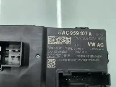 Автозапчастина б/у електронний модуль для skoda octavia combi (nx5) rs 244 cv / 180 kw посилання на oem iam 5wc959107a  