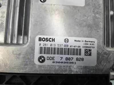 Peça sobressalente para automóvel em segunda mão centralina de motor uce por bmw serie 1 berlina (e81/e87) 118d referências oem iam 7807828