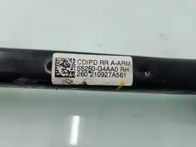 Автозапчасти б/у рычаг задней нижней правой подвески за kia xceed drive 160 cv / 118 kw ссылки oem iam 55260g4aa0  