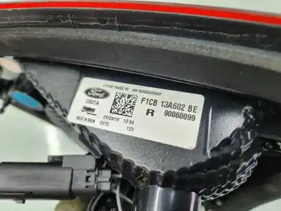 Second-hand car spare part interior rear right light for ford grand c-max (ceu) trend 120 cv / 88 kw oem iam references f1cb13a602be
