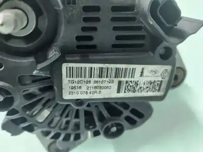 Автозапчастина б/у генератор для renault clio iv gt посилання на oem iam 231007842r  