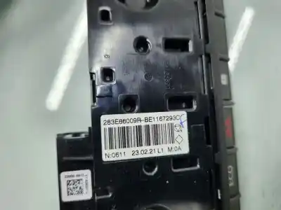 Second-hand car spare part Hazard Warning Lights for RENAULT CLIO V EQUILIBRE 100 CV / 74 KW OEM IAM references 283E86009R  