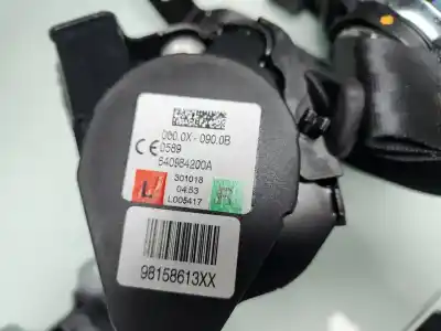 Автозапчасти б/у комплект подушки безопасности за ds ds 7 crossback (j4_, jr_, jc_) 2.0 bluehdi 180 (jjehzr) ссылки oem iam 98186250zd  