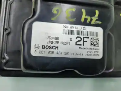 Pezzo di ricambio per auto di seconda mano centralina motore per renault express advance 95 cv / 70 kw riferimenti oem iam 237104328s  