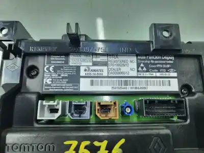 Pezzo di ricambio per auto di seconda mano Display Multifunzione per RENAULT CAPTUR S-Edition 118 CV / 87 KW Riferimenti OEM IAM 259152544R  