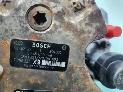 Peça sobressalente para automóvel em segunda mão bomba de injeção por bmw x5 (e70) 3.0d referências oem iam 7798333  