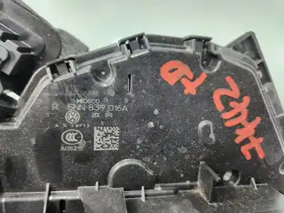 Автозапчастина б/у замок заднього правого дверя для volkswagen tiguan (ad1, ax1) 2.0 tdi посилання на oem iam 5nn839016a  