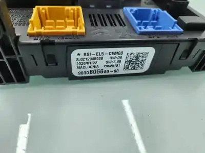 Pezzo di ricambio per auto di seconda mano scatola relè/fusibili per ds 7 crossback performance line riferimenti oem iam bsiel5cem00  