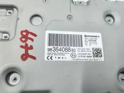 Pezzo di ricambio per auto di seconda mano Impianto Audio / Radio Cd per DS 7 CROSSBACK Performance Line Riferimenti OEM IAM 9835408880  