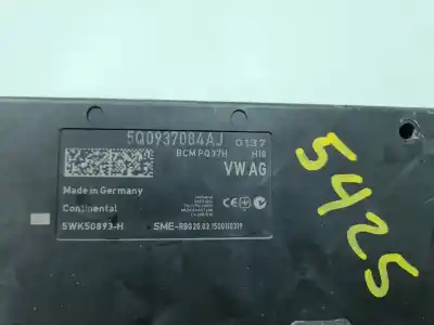 Автозапчасти б/у электронный модуль за seat leon st (5f8) 1.8 tsi ссылки oem iam 5q0937084aj