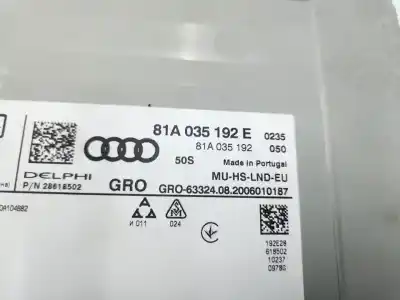 Автозапчасти б/у gps-навигационная система за audi q2 (gab) 30 tdi design ссылки oem iam 81a035192e  