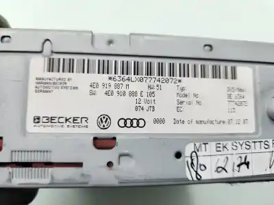 Second-hand car spare part  for AUDI A6 C6 (4F2)  OEM IAM references 4E0919887M  