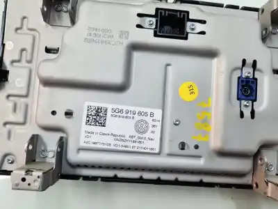 Second-hand car spare part multifunction display for volkswagen t-roc (d11) r-line 149 cv / 110 kw oem iam references 5g6919605b
