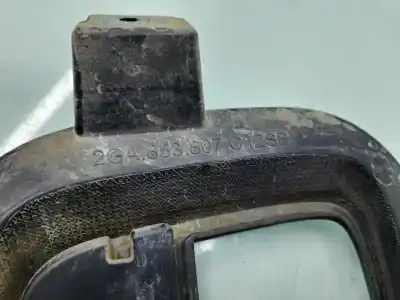 Second-hand car spare part left bumper grille for volkswagen t-roc (d11) r-line 149 cv / 110 kw oem iam references 2ga853807c