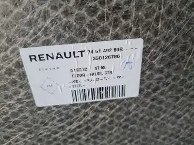 Автозапчасти б/у обивка багажника за renault captur ii techno ссылки oem iam 745149260r  
