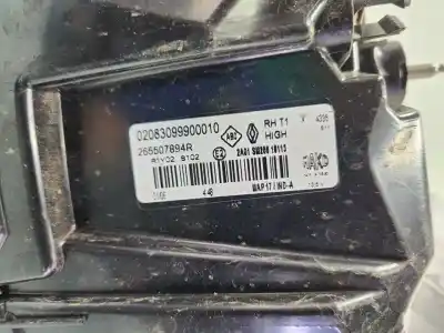 Автозапчасти б/у правый задний фонарь за renault captur ii techno ссылки oem iam 265507894r