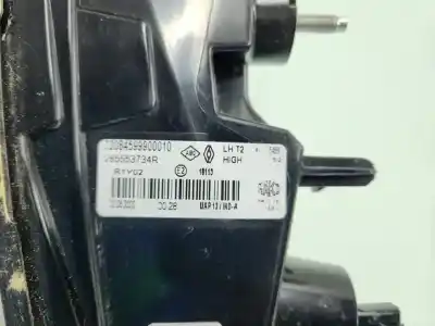 Автозапчастина б/у внутрішній лівий задній ліхар для renault captur ii techno посилання на oem iam 265553734r  