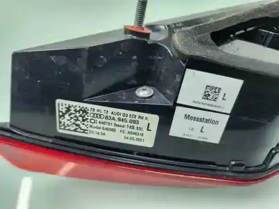 Pezzo di ricambio per auto di seconda mano luce di coda interna sinistra per audi q3 sportback (f3n) 35 tdi riferimenti oem iam 83a945093