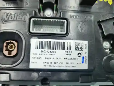 Автозапчастина б/у багатофункційний дисплей для renault captur ii techno посилання на oem iam 280342895r  
