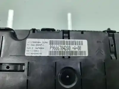 Автозапчастина б/у панель інструментів для citroen c4 picasso tonic 120 cv / 88 kw посилання на oem iam 9666704280  