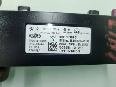 Автозапчасти б/у ЭЛЕКТРОННЫЙ МОДУЛЬ за CITROEN C4 PICASSO  ссылки OEM IAM 9805727480  