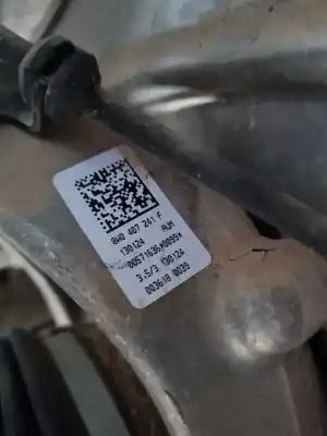 Автозапчастина б/у передній лівий культ для audi a4 berlina (8wc) 35 tdi s line посилання на oem iam 8w0407241f  