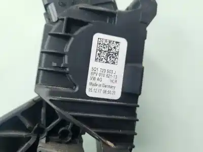 Recambio de automóvil de segunda mano de PEDAL ACELERADOR para VOLKSWAGEN TOURAN (5T1) Advance BMT referencias OEM IAM 5Q1723503J  