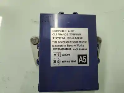 Pezzo di ricambio per auto di seconda mano  per LEXUS IS200 (DS2/IS2)  Riferimenti OEM IAM 8934053020  