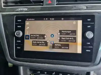 Автозапчасти б/у многофункциональный дисплей за volkswagen tiguan (ad1, ax1) 2.0 tdi ссылки oem iam 5g6919605b  