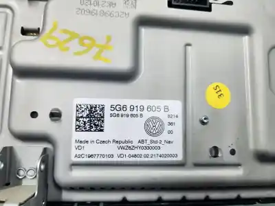 Pezzo di ricambio per auto di seconda mano DISPLAY MULTIFUNZIONE per VOLKSWAGEN TIGUAN (AD1, AX1) 2.0 TDI Riferimenti OEM IAM 5G6919605B  