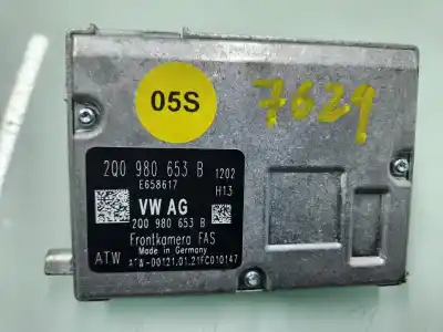 Second-hand car spare part electronic module for volkswagen tiguan (ad1, ax1) 2.0 tdi oem iam references 2q0980653b  