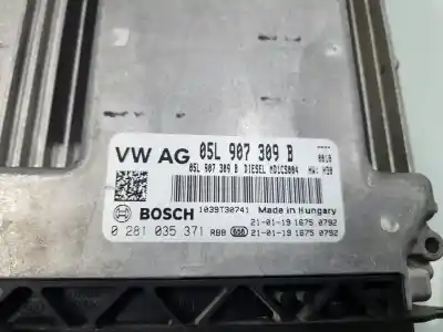 Автозапчастина б/у ебу контролер двигуна для volkswagen tiguan (ad1, ax1) 2.0 tdi посилання на oem iam 05l907309b