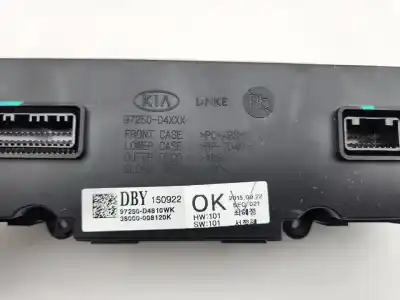 Peça sobressalente para automóvel em segunda mão comando de sofagem (chauffage / ar condicionado) por kia optima (jf) 1.7 crdi referências oem iam 97250d4810  