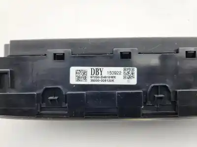 Peça sobressalente para automóvel em segunda mão comando de sofagem (chauffage / ar condicionado) por kia optima (jf) 1.7 crdi referências oem iam 97250d4810  
