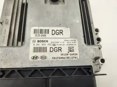 Second-hand car spare part ecu engine control for kia optima (jf) 1.7 crdi oem iam references 391552a930  