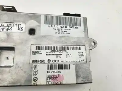 Second-hand car spare part electronic module for audi q7 (4l) 3.0 v6 24v tdi oem iam references 4l0910732g  