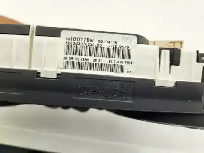 Peça sobressalente para automóvel em segunda mão quadrante por peugeot 508 allure referências oem iam 9810077880  