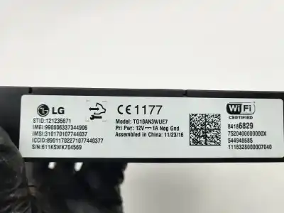 Second-hand car spare part electronic module for opel adam jam ecoflex oem iam references 84186829  