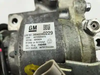 Second-hand car spare part air conditioning compressor for opel adam jam ecoflex oem iam references 390402290229