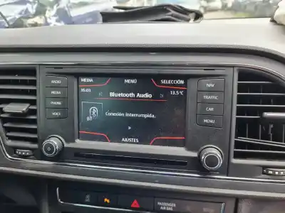 Автозапчастина б/у багатофункційний дисплей для seat leon (5f1) 2.0 tdi посилання на oem iam 5f0919603a  