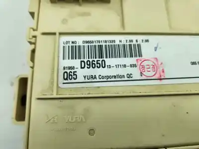 Peça sobressalente para automóvel em segunda mão caixa de fusíveis e relés por kia sportage iv (ql, qle) 1.7 crdi referências oem iam 91950d9650