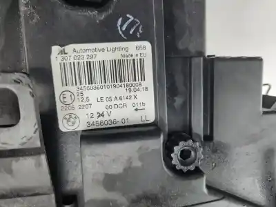 Second-hand car spare part right headlight for bmw x3 (e83) 2.0d oem iam references 1307023297  