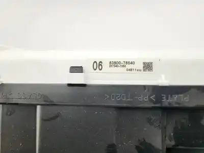 Автозапчастина б/у панель інструментів для LEXUS NX (AZ10) 300h 2WD 155 CV / 114 KW Посилання на OEM IAM 8380078540  