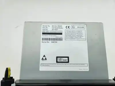 Second-hand car spare part audio system / radio cd for lexus nx (az10) 300h 2wd 155 cv / 114 kw oem iam references 8612078090