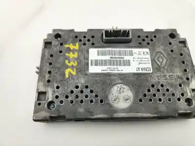 Second-hand car spare part multifunction display for renault laguna iii expression oem iam references 280340026r  