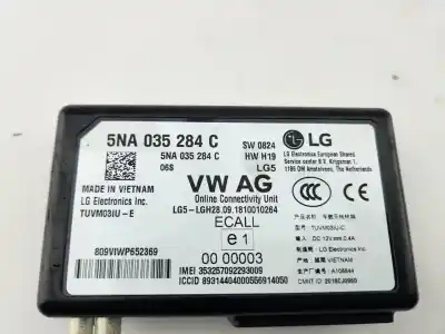 Автозапчастина б/у електронний модуль для skoda karoq (nu) ambition 4x4 посилання на oem iam 5na035284c  