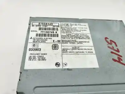 Pezzo di ricambio per auto di seconda mano sistema di navigazione gps per mitsubishi outlander (cw0) 2.2 di-d cat riferimenti oem iam 8750a143  